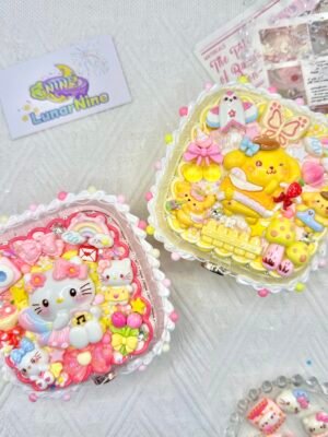Decoden Square Jewelry Box Plastic