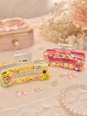 Decoden Square Hair Claw Clip