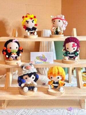 Crochet Doll - Demon Slayer 2 (Tanjiro | Nezuko | Inosuke | Zenitsu | Kyojuro | Sabito)
