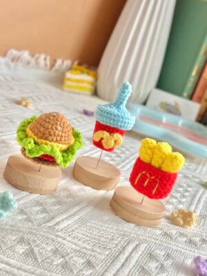 Crochet Doll – McDonald's Set