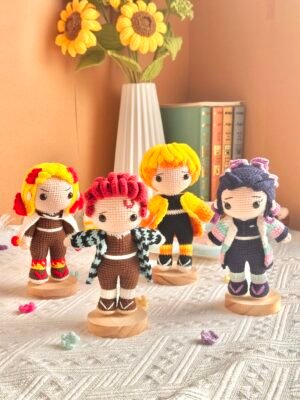 Crochet Doll - Demon Slayer 3 (Tanjiro | Nezuko | Zenitsu | Shinobu | Kyojuro)
